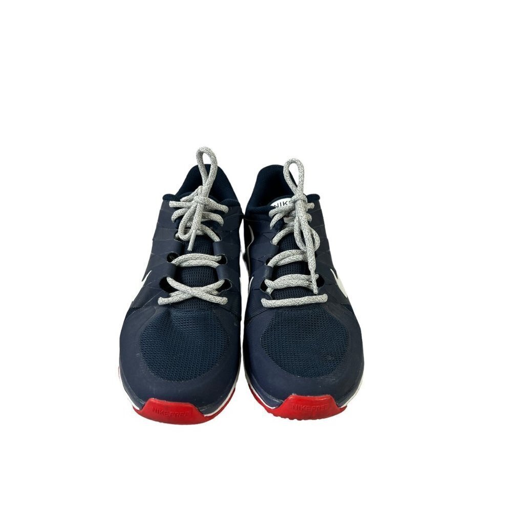 Nike Free 5.0 Men's Navy Blue & White Sneakers - Picture 3 of 7